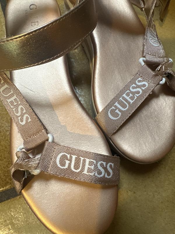 GUESS Women s Avin Logo Sport Sandals Macy s