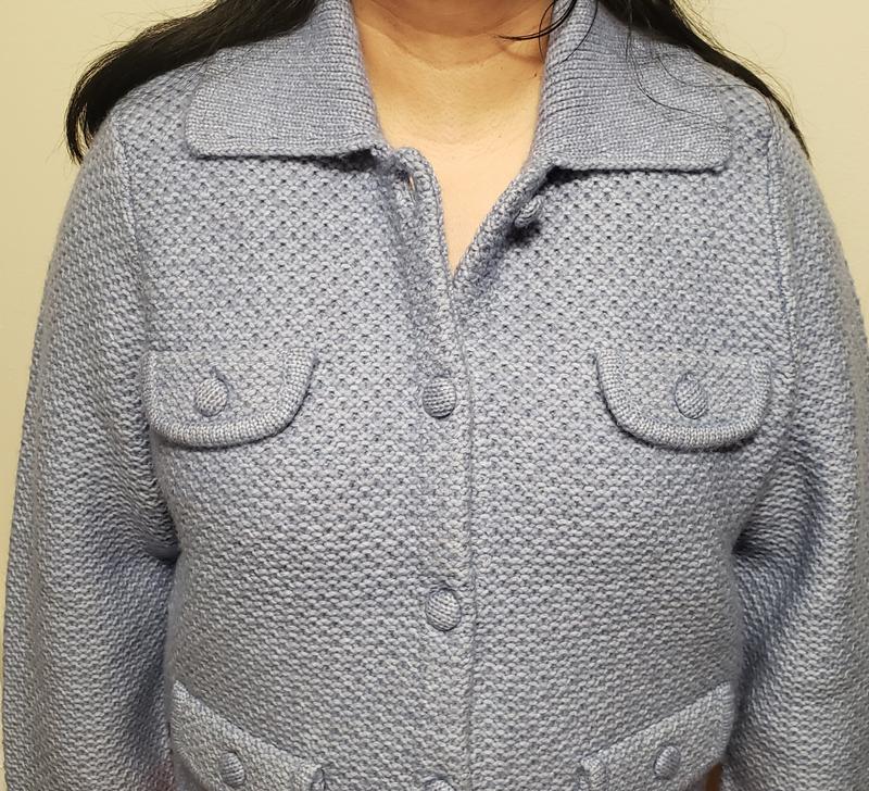 nice thick collared sweater