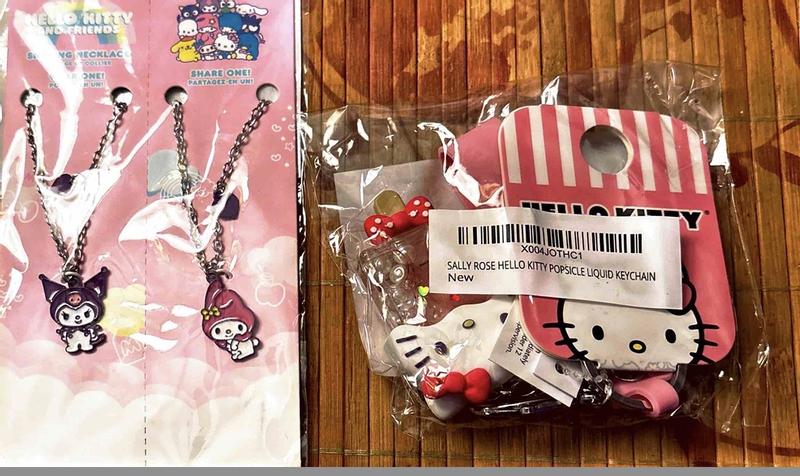 Ordered Hello
kitty bracelet and earrings, this is what I received