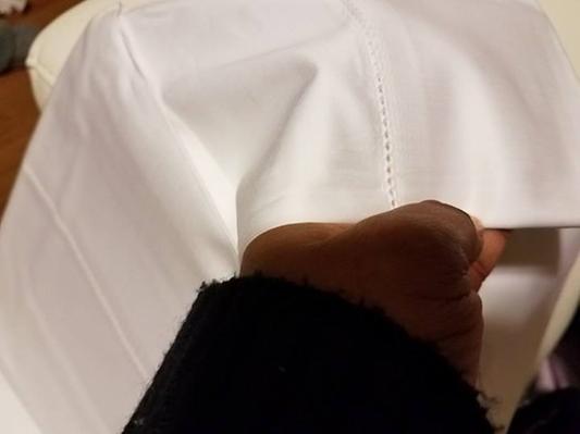 beautiful Eyelet hem