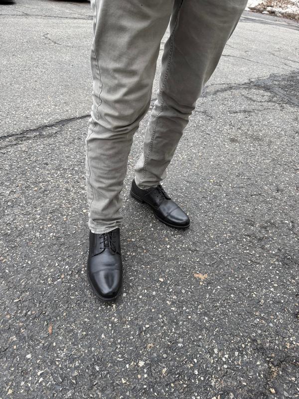 Classic design- no boxy nor pointy toe