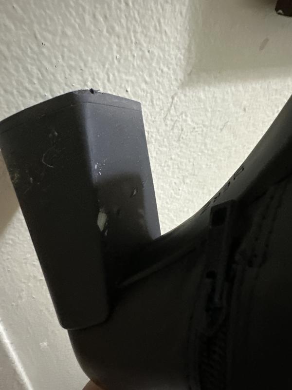 As you can see - worn three times and already looks like this! I’ve never seen a heel react this way - I don’t step on rocks or climb mountains