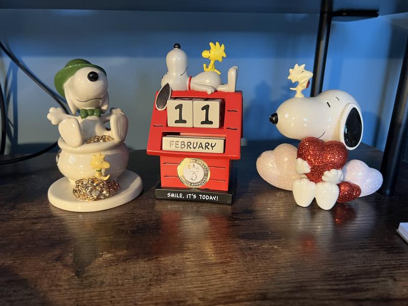 They sit on my desk in my home office.