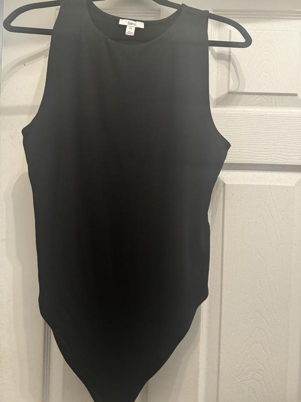 売れ筋商品|||バースリー カットソー トップス レディース Women's Sleeveless Jersey Bodysuit, Created for Macy's Deep Black Bar III Women's Sleeveless Jersey Bodysuit, Created for