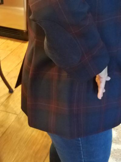 Sleeve with patch...