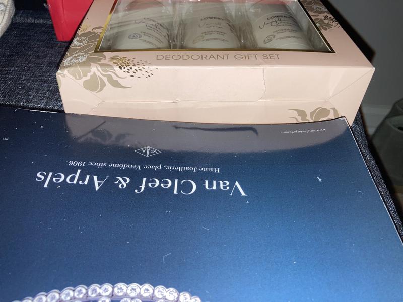 Comparison of deodorant pack size against a magazine