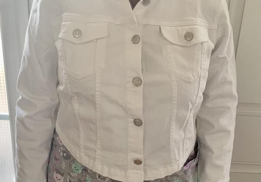 ジャケット・アウター MEIAS WHITE DENIM KNIT JAKET 24SS MEIAS WHITE DENIM KNIT JAKET 24SS