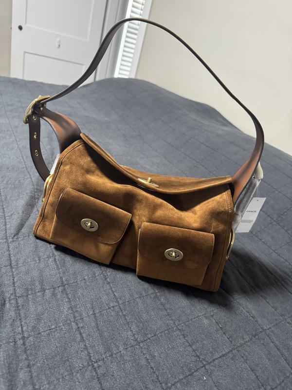 COACH Haversack Medium Convertible Leather Bag | Bloomingdale's