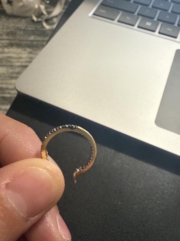 Look cheap and fake. Black stuff folding over the ear ring. Not sure how long hold will be for but look like if the black lifts it take whole thing off.