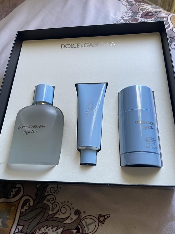 Men's 3-Pc. Light Blue Pour Homme Eau de Toilette Gift Set