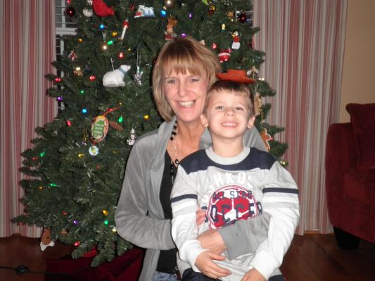Me and the love of my life, my Grandson!