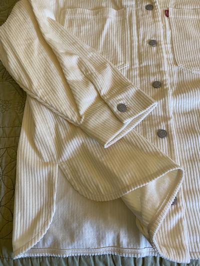 Corduroy Shacket Details