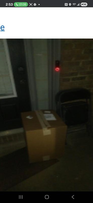 This is the UPS driver's picture of showing he only delivered 1 opened box but he checked off 3.