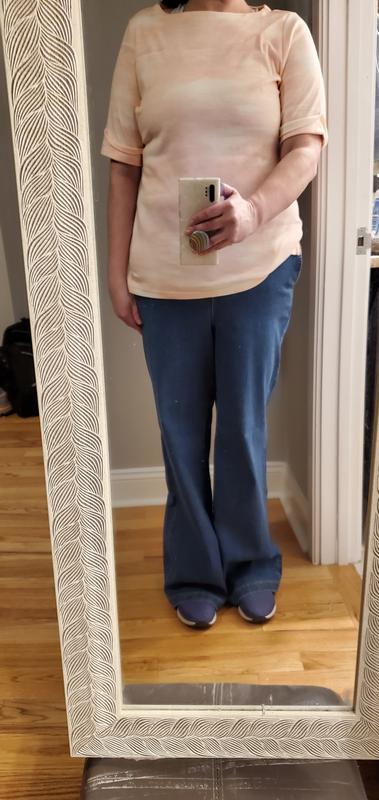 売れ筋商品|||スタイルアンドコー カットソー トップス レディース Plus Size Printed Elbow-Sleeve Knit Top, Exclusively at Macy's Industrial Blue Combo Style & Co Plus Size Printed Elbow-Sleeve Top, Created for