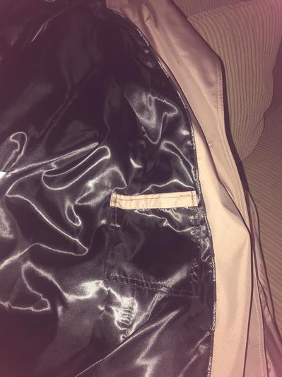 Lining and inside pocket