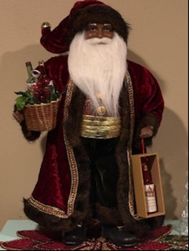 Santa with Wine
