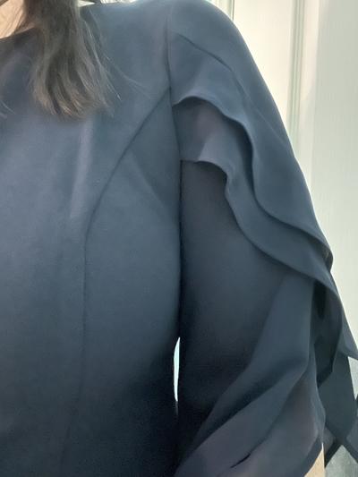 Flattering sleeve detail