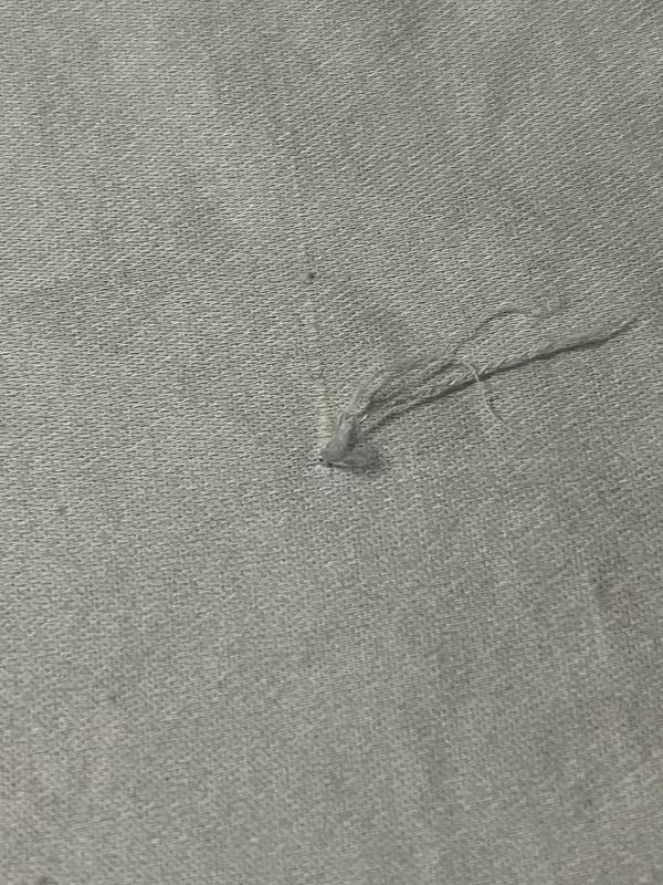 Obvious factory flaws