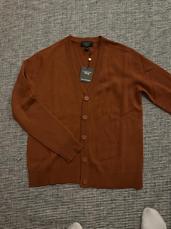 Cashmere button up beauty