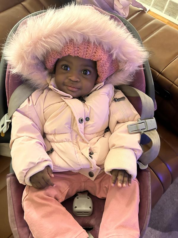 Baby Girls Hooded Parka Jacket