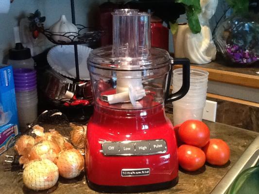 Garden to freezer the easy way!!