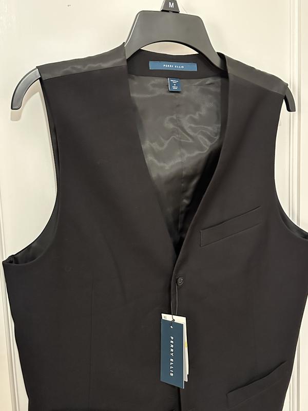 White Dress Pants Perry Ellis Men's Corded Vest Macy's Mens