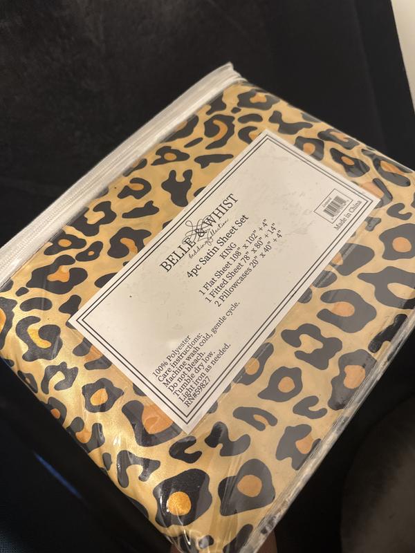 Luxurious Satin 4-Pc. Sheet Set, Full