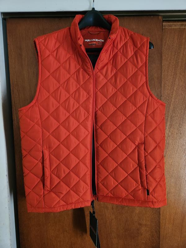 Hawke & Co. Men's Diamond Quilted Heritage Vest, Created for