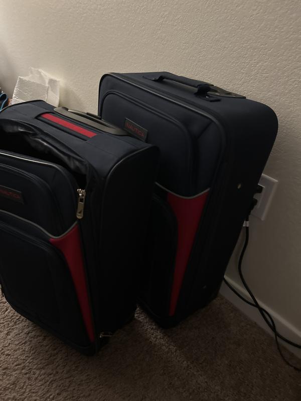 Macy's nautica 5 piece luggage set online