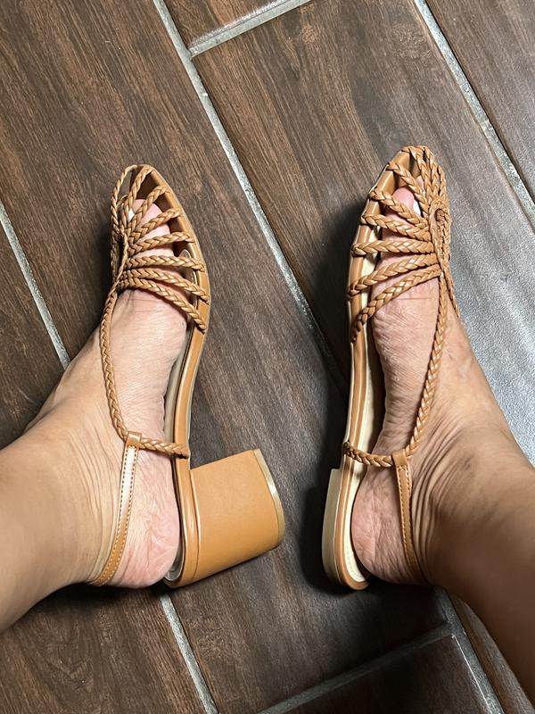 I also bought the medium block version from the Arezzo website. Love both styles!