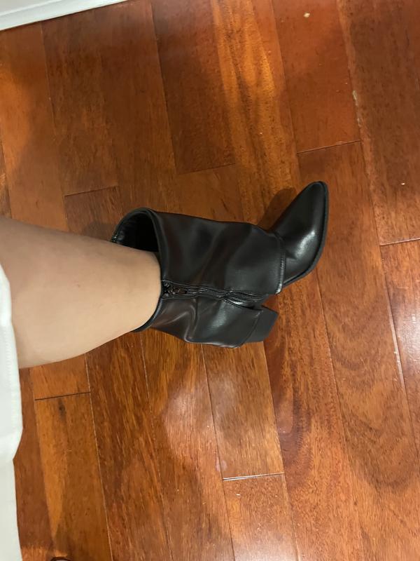 Sun + Stone Women's Ibizaa Fold Over Cuffed Dress Booties, Created for ...
