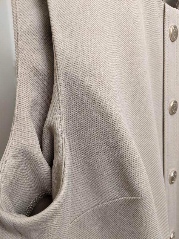 Inside material does not lay flat