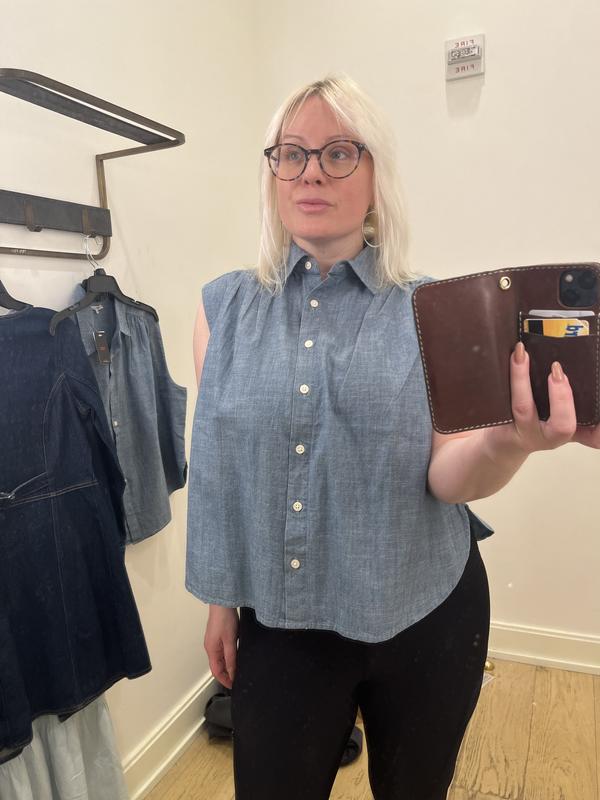 売れ筋商品|||リーバイス カットソー トップス レディース Women's Gracen Cotton Button-Front Blouse Livia Dot Navy Blazer Levi's Women's Gracen Cotton Button-Front Blouse - Macy's