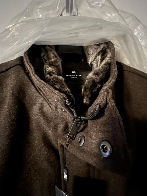 Andrew marc westcott wool car clearance coat