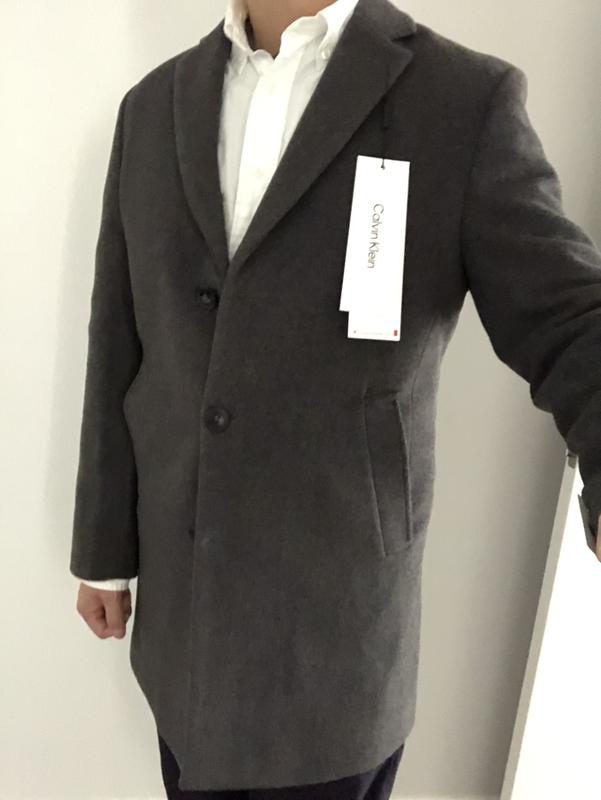 Calvin klein prosper x fit overcoat best sale