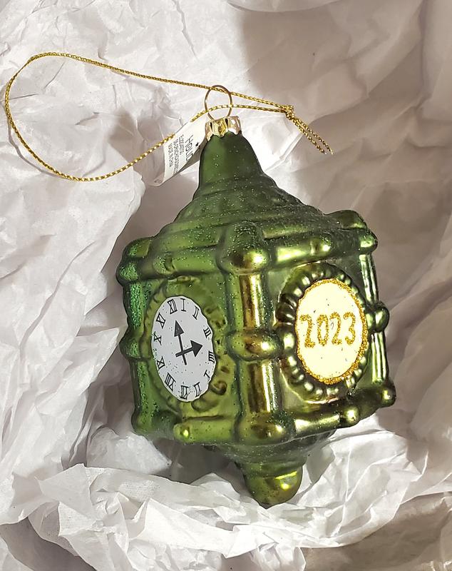 Selling Radko 1997 Marshall Field's Clock Ornament Sealed