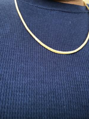 18" Franco Chain Necklace (1-7/8mm) in 14k Gold