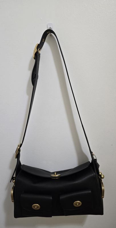 【COACH】新品未使用.ハバーサック.ブラック COACH Haversack Leather Bag | Bloomingdale's Handbags