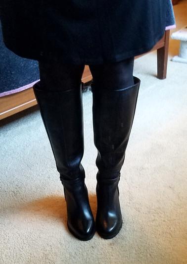 Plenty of room in the calf!