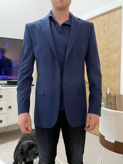 Front unbutton with dog