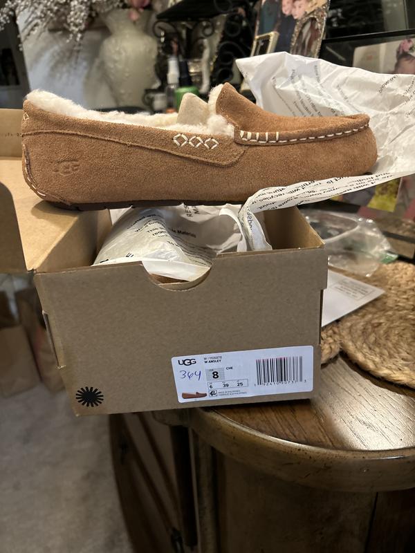 美品☆UGG ANSLEY SLATE★本体と箱付き UGG® Women's Ansley Moc Toe Slippers | Bloomingdale's