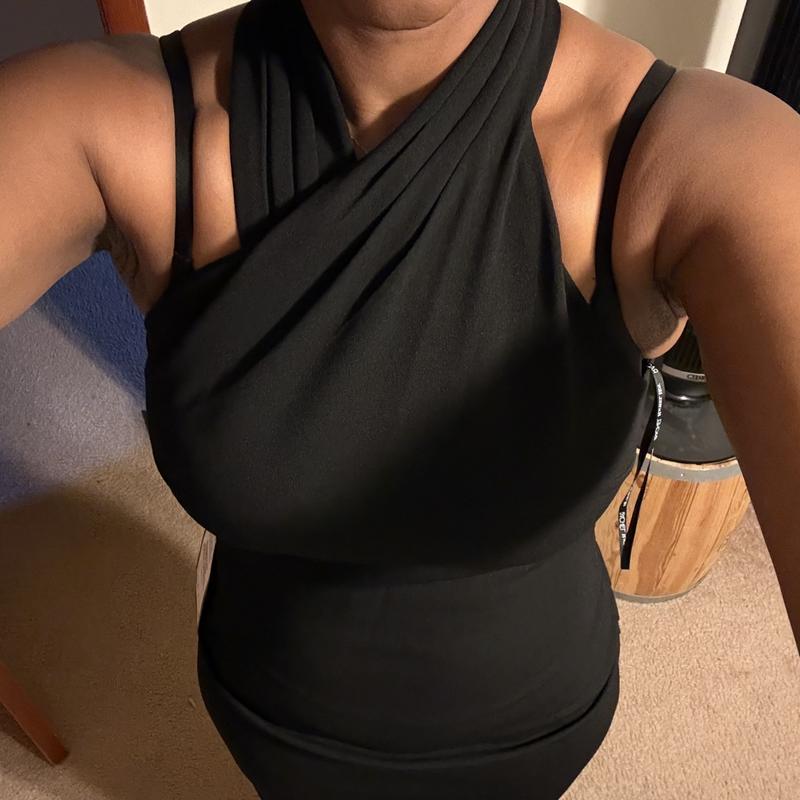 RACHEL Rachel Roy Sleeveless Halter Sheath Dress - Macy's