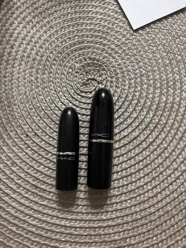 The first is the purchase and the second is compared to the standard size.