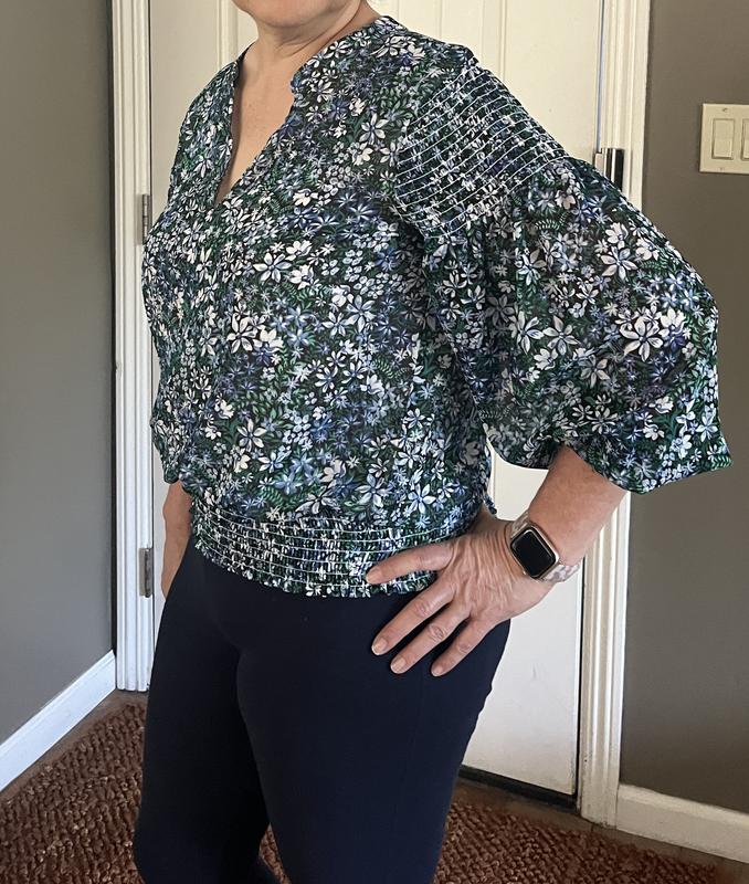 A lot of detail but the fabric is light so it doesn’t look or feel bulky