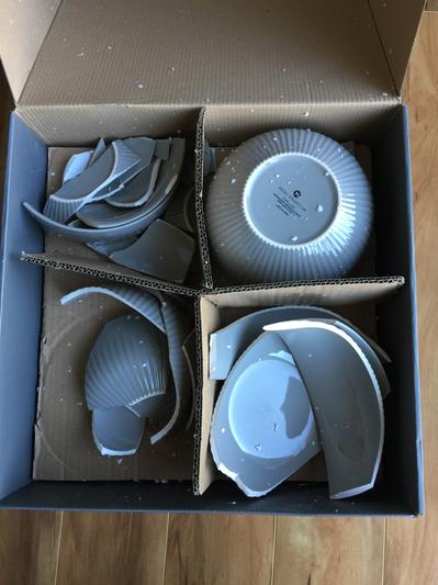 When I opened the box...