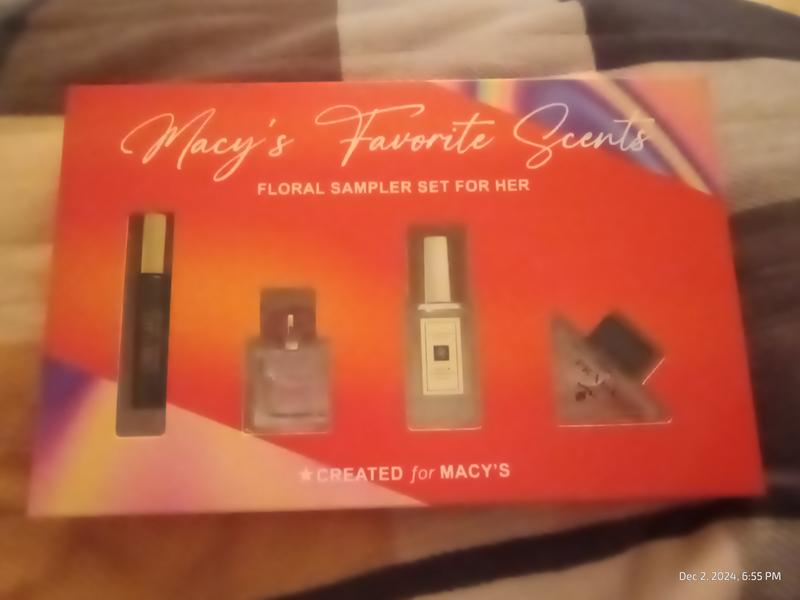 Macy's フローラルサンプラーセット Created For Macy's 4-Pc. Women's Floral Fragrance Sampler