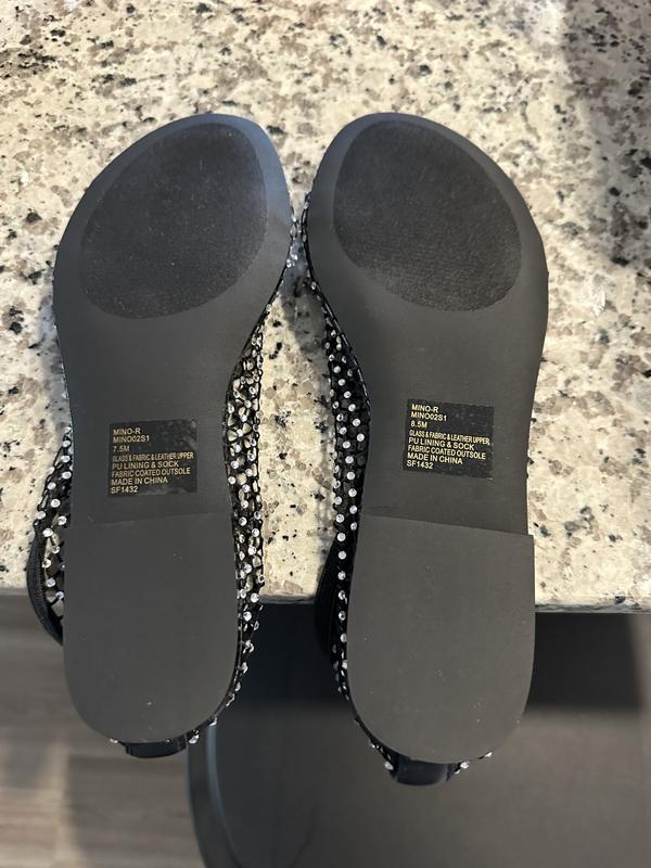 Steve Madden Women's Mino Mesh Rhinestone Flats - Macy's
