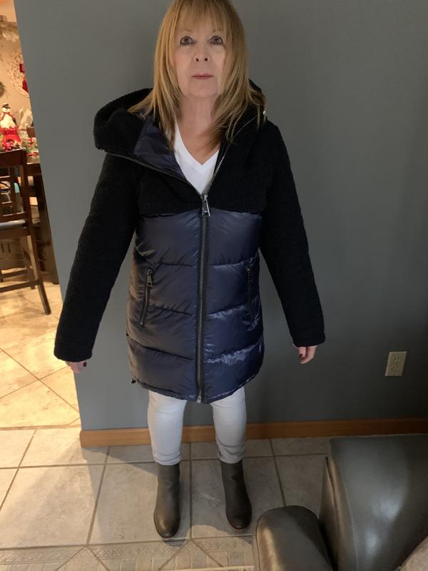 The coat without layers.