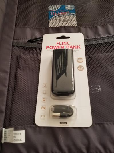 Power bank that is included