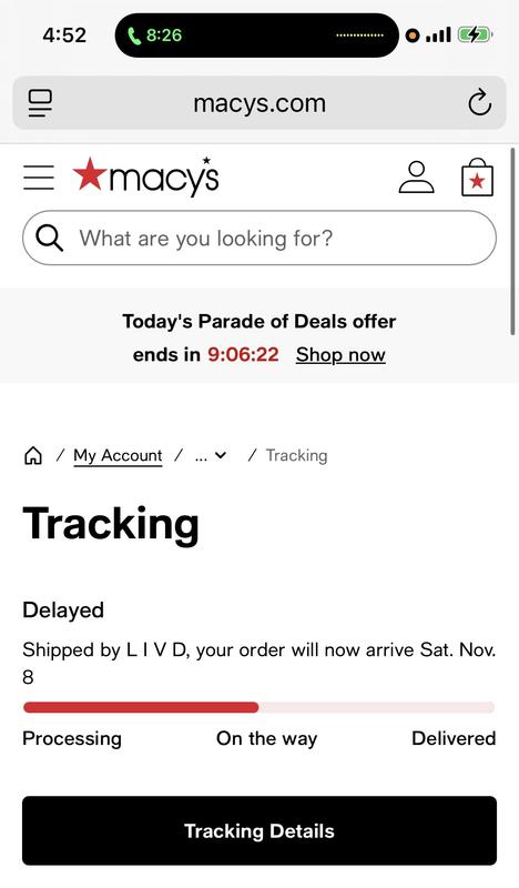 It’s way past Nov8th